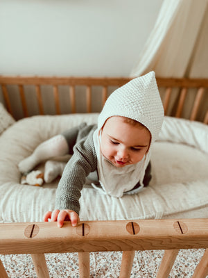 Organic Cotton Bonnet - Pixie - Audrey & Me