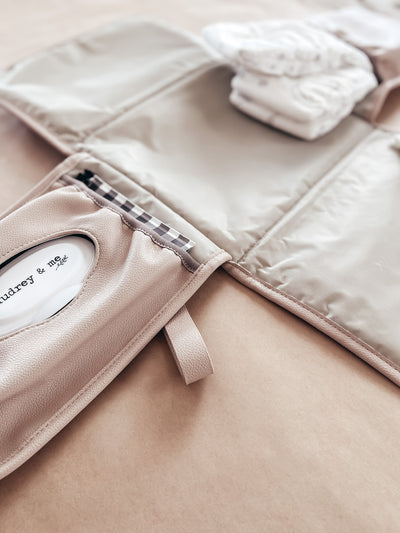 The Adapt Change Clutch - Nude - Audrey & Me