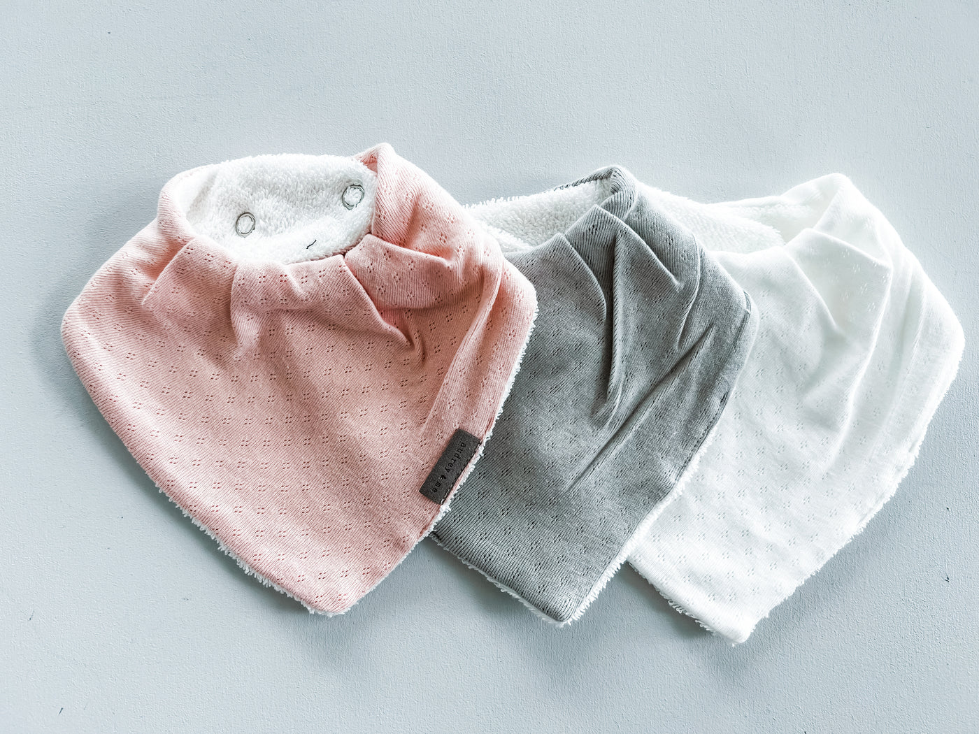 Pointelle Bandana Bib Pack - Girl