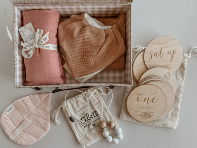 Muslin Wrap Gift Box - Girl
