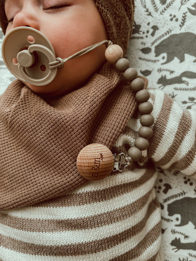 Silicone Bead Dummy Clips - Audrey & Me