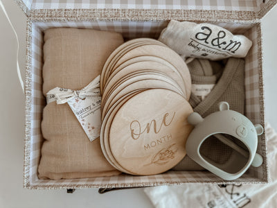 Baby Bear Gift Box - Boy - Audrey & Me