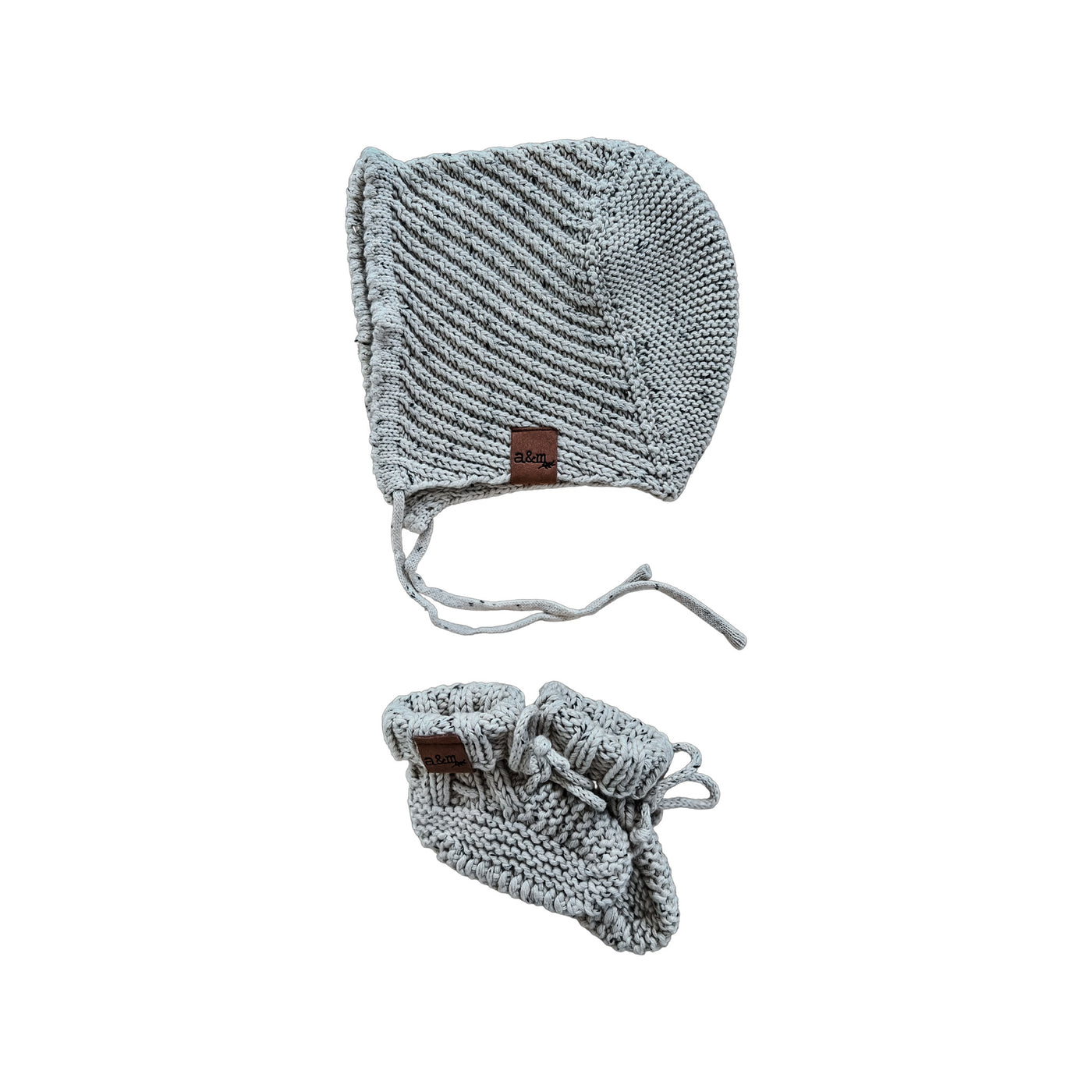 Organic Cotton Bonnet & Bootie Sets - Audrey & Me