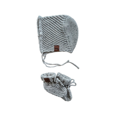 Organic Cotton Bonnet & Bootie Sets - Audrey & Me