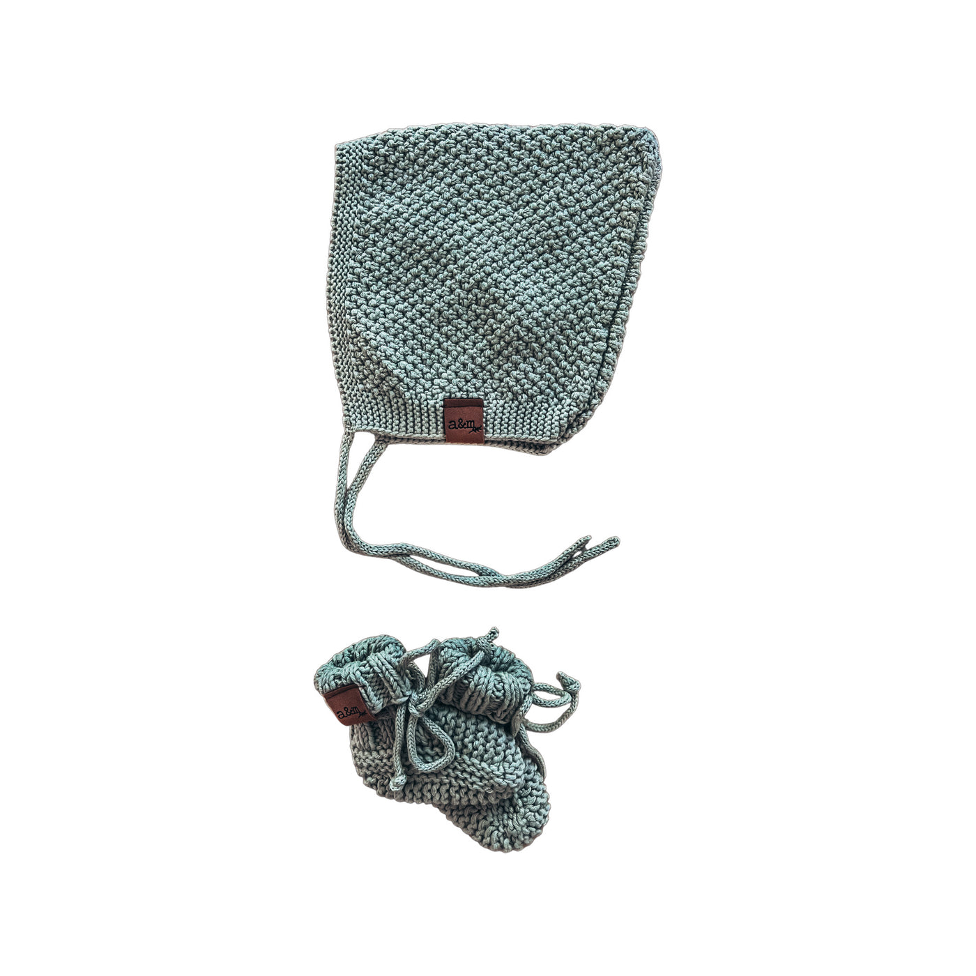Organic Cotton Bonnet & Bootie Sets - Audrey & Me