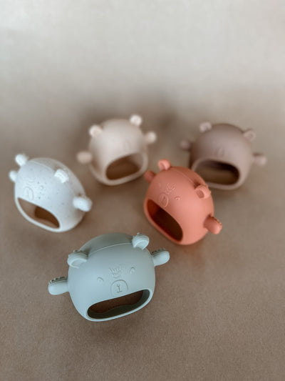 Silicone Bear Mitten Teether - Audrey & Me
