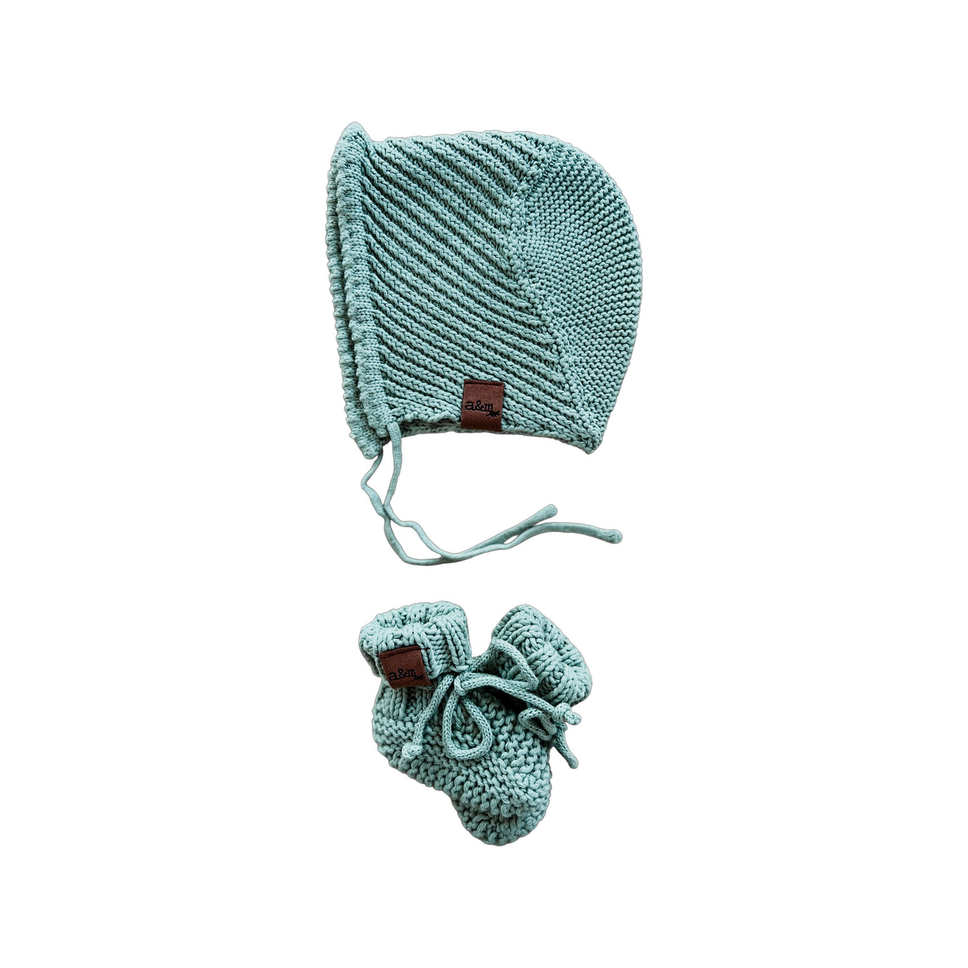 Organic Cotton Bonnet & Bootie Sets - Audrey & Me