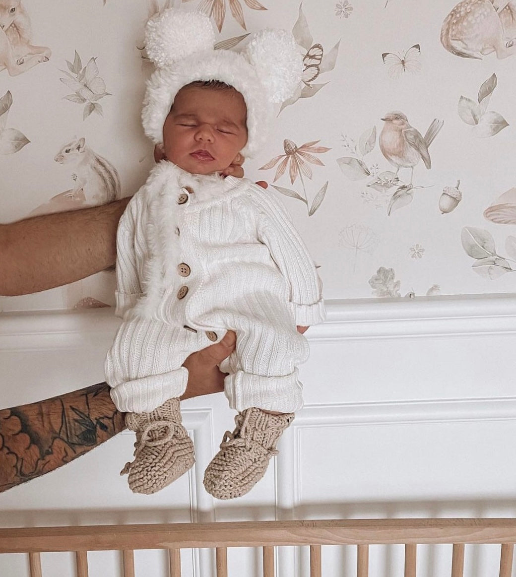 Organic Cotton Booties - Audrey & Me