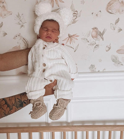 Organic Cotton Booties - Audrey & Me