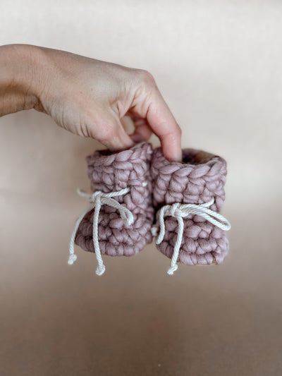 Woollen Booties - Audrey & Me