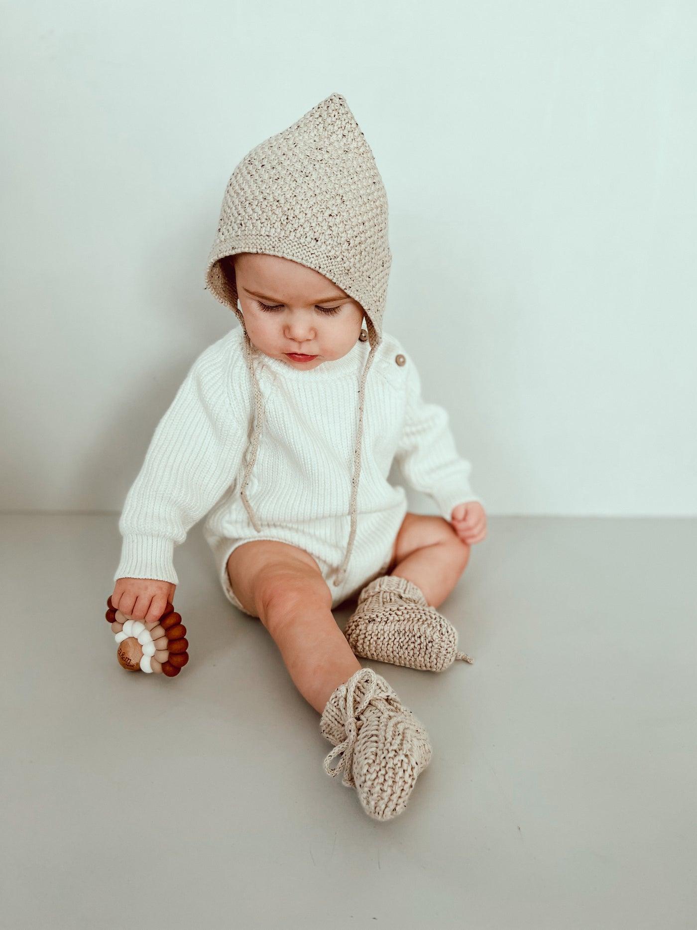 Organic Cotton Bonnet - Pixie - Audrey & Me