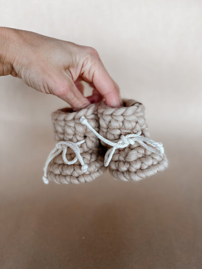 Woollen Booties - Audrey & Me