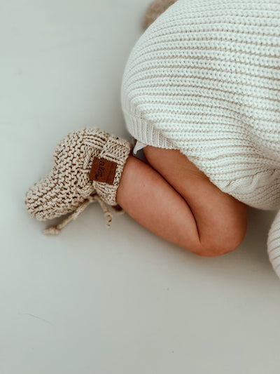 Organic Cotton Booties - Audrey & Me