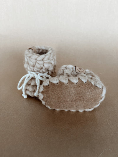 Woollen Booties - Audrey & Me