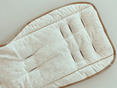 Pram Liner - Speckled Linen - Audrey & Me