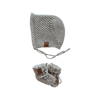 Organic Cotton Bonnet & Bootie Sets - Audrey & Me