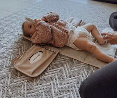 The Adapt Change Clutch - Nude - Audrey & Me