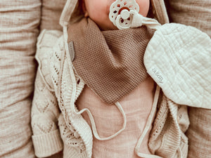 Bandana Bib - Earth Waffle - Audrey & Me