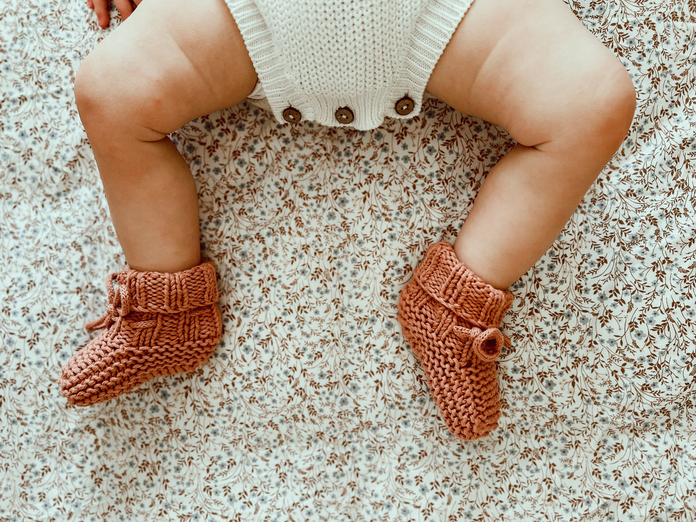 Organic Cotton Booties - Audrey & Me