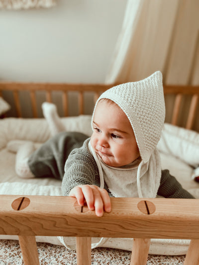 Organic Cotton Bonnet - Pixie - Audrey & Me