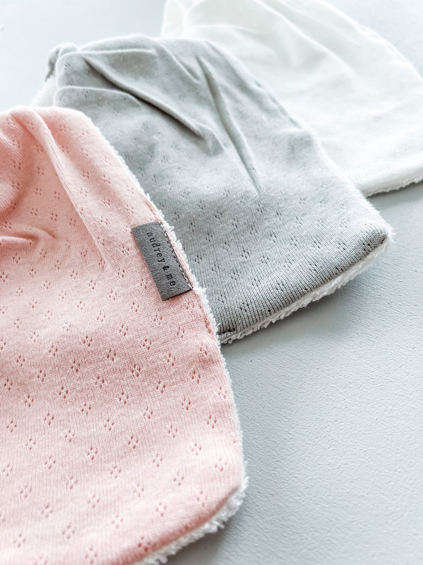 Pointelle Bandana Bib Pack - Girl