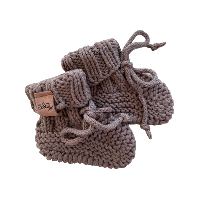 Organic Cotton Booties - Audrey & Me