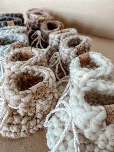 Woollen Booties - Audrey & Me