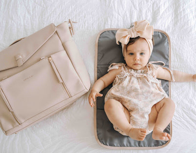The Adapt Nappy Bag - Nude
