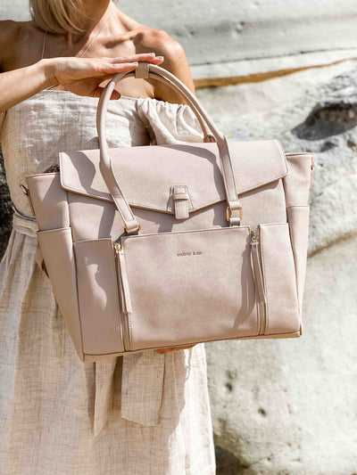The Adapt Nappy Bag - Nude
