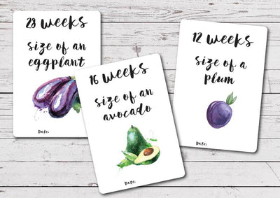 Milestone Cards - Pregnancy - Audrey & Me