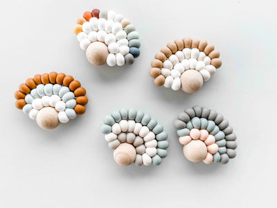 Rainbow Bead Toy - Dusk - Audrey & Me