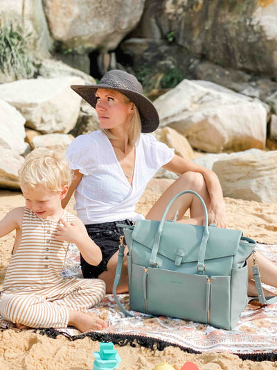 The Adapt Nappy Bag - Sage (pre-order: Late Janurary) - Audrey & Me